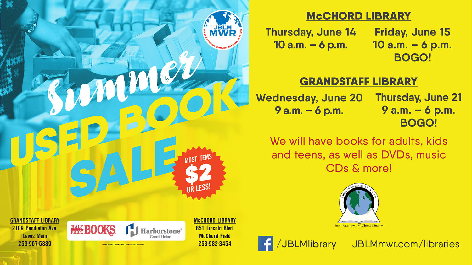 JBLM LewisMcChord Libraries